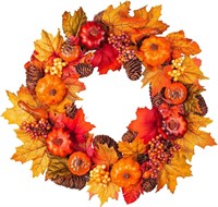 24 Inch Fall Wreath - Autumn
