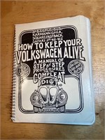 Vintage Volkswagen repair book