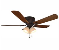 52” LED Indoor Oil-Rubbed Bronze Ceiling Fan