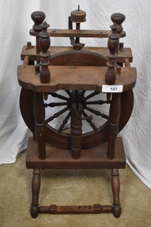 Double Flyer Spinning Wheel