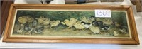 Battle of the Chicks 39.5x13 Framed Picture