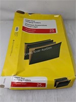 Legal Hanging Folders 25-Pack