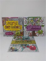 Lot of Adult Colouring Books