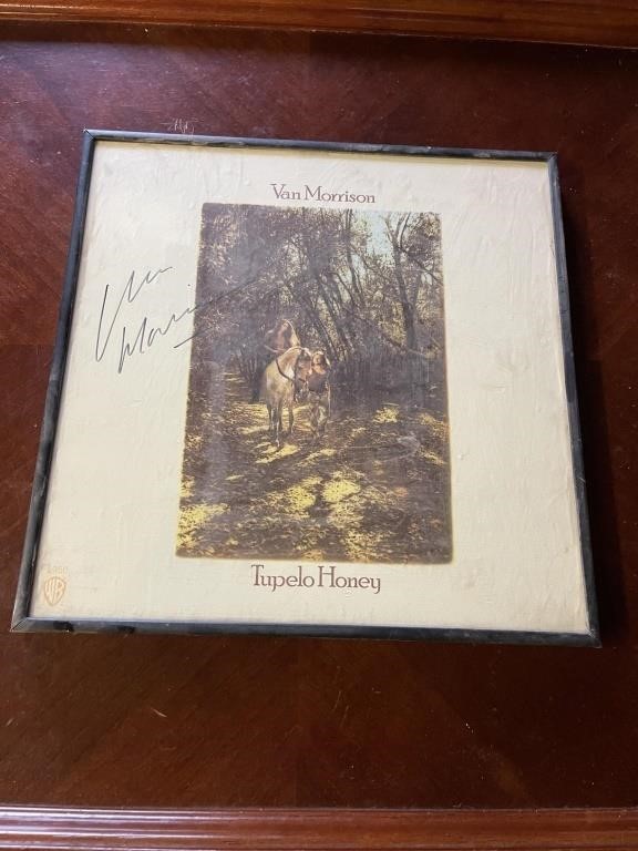 SIGNED VAN MORRISON