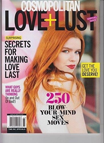 COSMOPOLITAN Magazine SPECIAL ISSUE Love + Lust 20