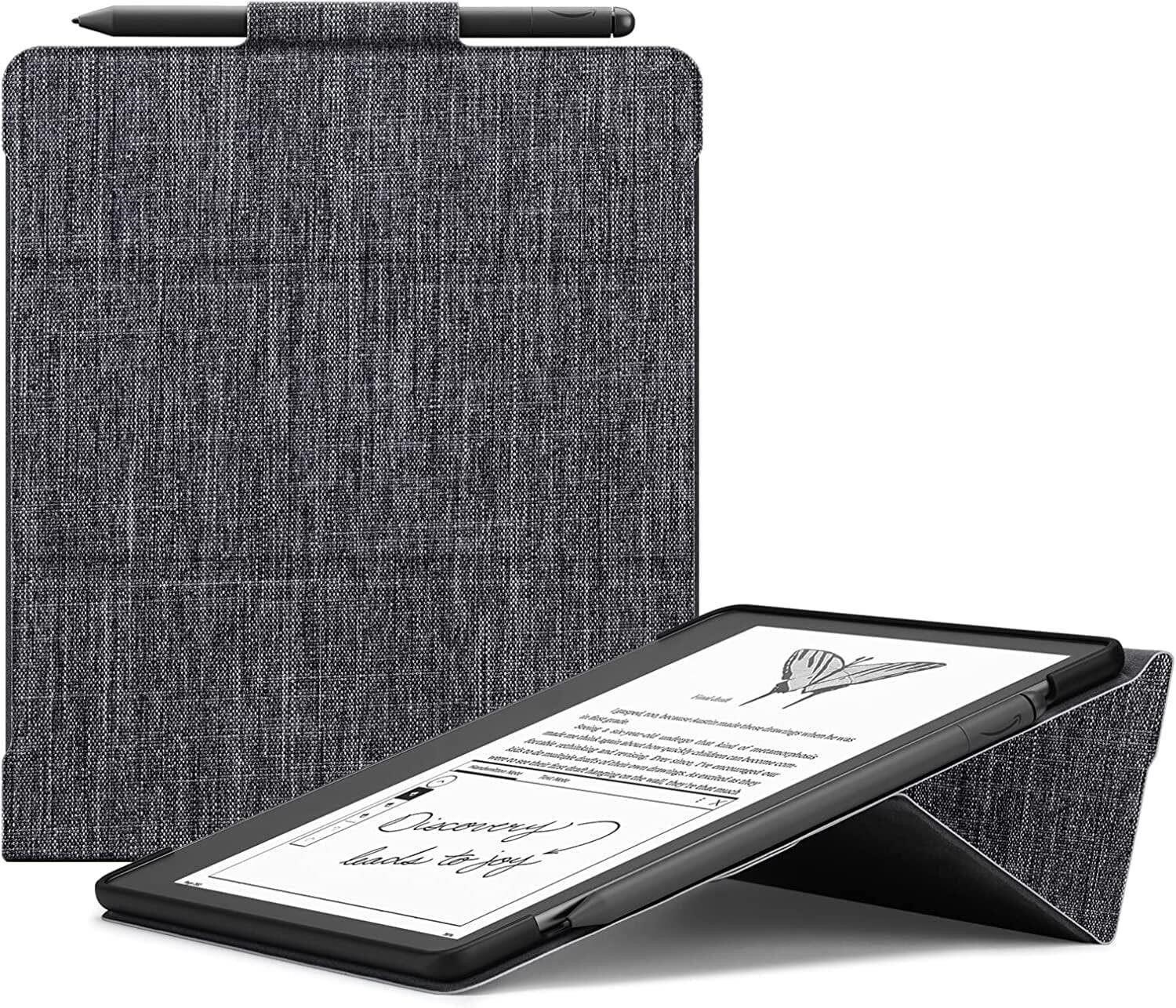 $37 Kindle Scribe 10.2 (2022) Stand Case Grey