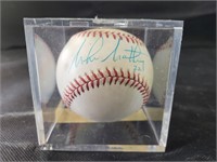 1995 Mike Matheny Milwaukee Brewers Baseball