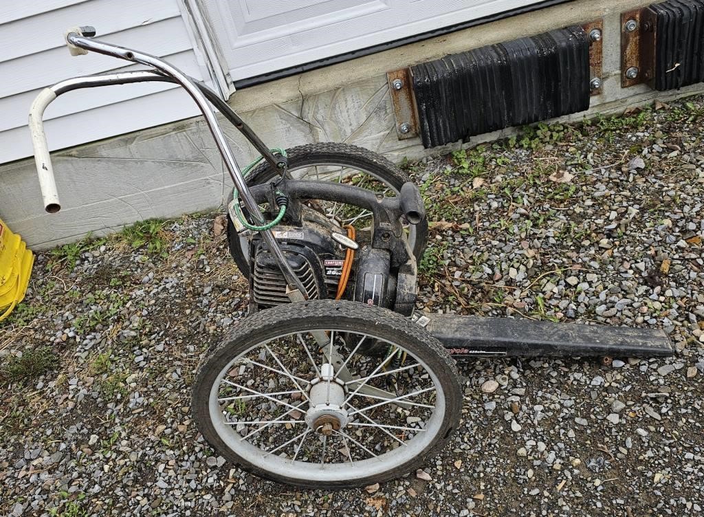 Leaf Blower on Wheels