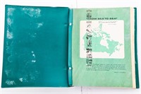 Canada & Provinces Stamp Album w/ Stamps