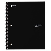 Five Star Wirebound Notebook  1 Subject  Wide Rule