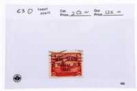 Newfoundland C3 -Short Perfs 35 Cents Postage Air