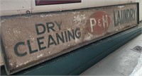 P & H Laundry Sign (146" Long)