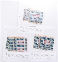 Canada Postage - 9 Packs of 20 x 5 Cents Scotss Ca