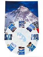 2002 Towards The Summits - Round Sheet of 8 Specia