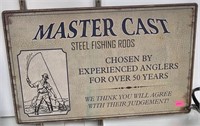 Master Cast Fishing sign