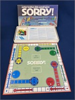 1972 Sorry game by Parker Brothers, box has wear,