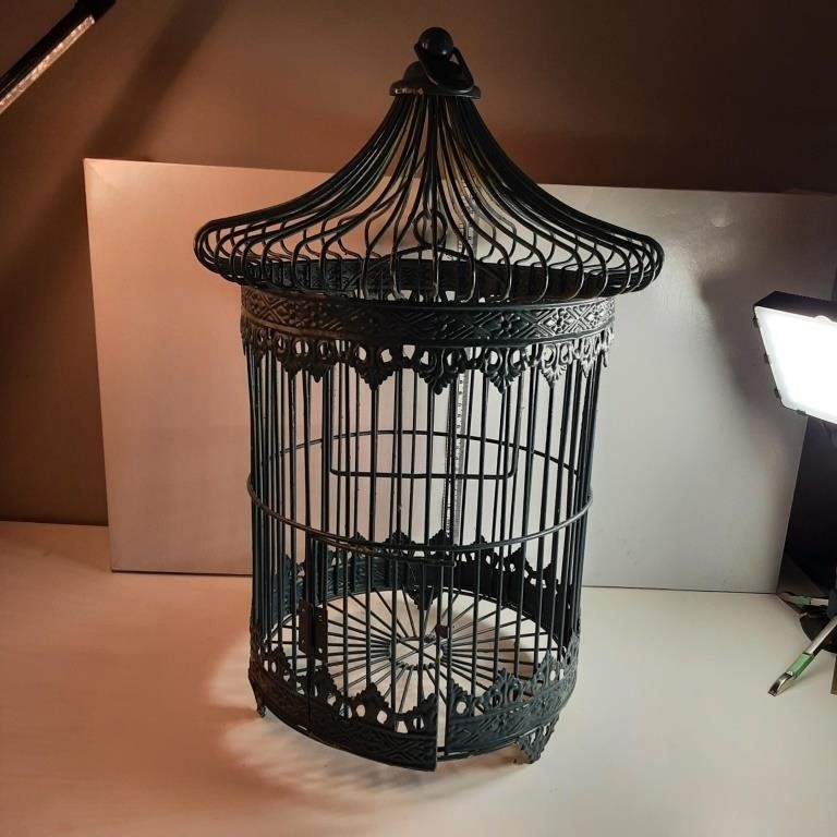 Black bird cage