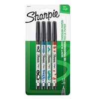 Sharpie Felt Tip Pens  Fine Point (0.4mm)  Assorte