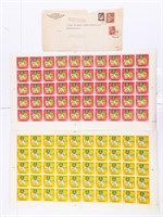 Lot - 2 Sheets of 50 Stamps Each - Saudi Arabia
