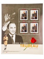 P. Trudeau (1919-2000) Stamp Folio Sealed #1909