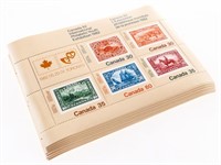 Lot - Canada 82 Stamp Sheets $1.95 each Sheet Face