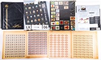 Lot - Stamp Sheets, Mix World Stamps, Sorting & Dr