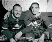 Vintage B & W Photo - Toronto Maple Leafs - Johhny