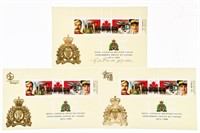Royal Canadian Mounted Police Stamp issues - Itali