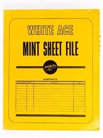 USA Mint Sheets in File -Face $151.00 USD