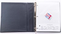 USA & UN Stamp Booklets - Grey Album