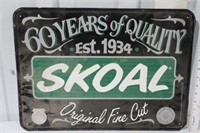 Skoal tin sign