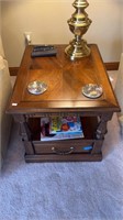 Rectangular Wooden End Table (21” x 27” x 21”)