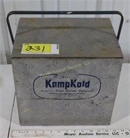 Kamp Kold vintage metal cooler