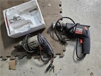 Skil electric drill, Porter Cable electric drill
