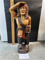 Cigar Store Type Small Statue-Wooden 26"
