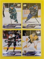 2023-24 UD Young Guns Rookie Cards - Lot of 4