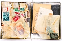 Box Lot - Filled with World Stamps - Cancelled Min