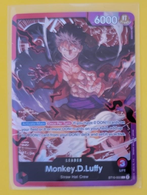 Monkey.D.Luffy One Piece Card Game Purple