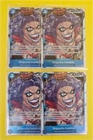 Emporio Ivankov One Piece Card Game - Lot of 4