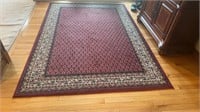 Shaw Rugs 5’ 5” x 7’ 8” Area Rug and Anti Slip Rug