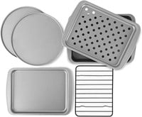 6pc Toaster Over Pan Set G&S Metal Products