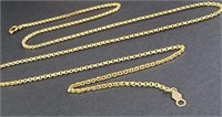 14kt Gold Box Chain
