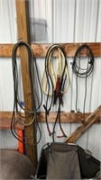 Jumper Cables and Contents on Wall