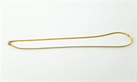 14kt Gold chain, 16" in circumference  Weighs 3.7