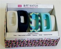 B-FIT WATCH INTERCHANGEABLE FITNESS TRACKER NWB