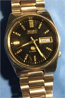 SEIKO 5 Automatic 21j Black Dial DL Spanish