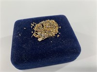 Small bag of jeweler's gold scrap 5.5 grams