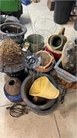 Large Assortment of Planters and Plant Bases