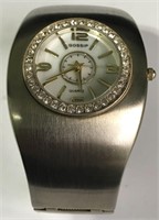 Gossip Mother of pearl Dial Crystal Accent Hinge