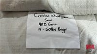 50lb Bag of Crested Wheat Grass Seed